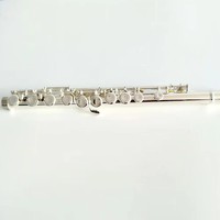 Flute 16/17 Holes Silver Plated Music Instruments