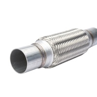 Pipa Fleksibel Knalpot Stainless Steel 2 Inci, Selang Pembuangan Pilin Harga Murah