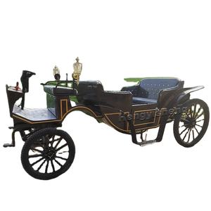 Gran oferta, hermosa decoración navideña, carruaje de caballos/carruaje eléctrico de caballos para bodas/parque de atracciones, carruaje turístico - Product Image 4