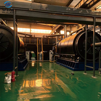 Máquina de Pirólisis Ecológica para Convertir Lodos Petroleros de Plataformas de Perforación y Neumáticos Usados en Combustible