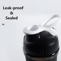 Bouteilles shaker de sport et de gym en plastique écologique vierges de 760 ml, personnalisables directement en usine