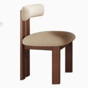 Ensemble de <span class=keywords><strong>salle</strong></span> <span class=keywords><strong>à</strong></span> <span class=keywords><strong>manger</strong></span> de style moderne couleur noyer, 1 table et 6 chaises avec plateau en pierre frittée pour la maison ou l'hôtel - Product Image 6