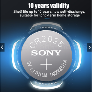 Bán buôn CR2032 2016 2025 nút di động Pin 3V lithium mangan Pin cho Sony - Product Image 4