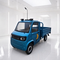Camion de fret électrique pour véhicules à énergie nouvelle, mini-pick-up robuste avec cabine fermée et batterie haute capacité