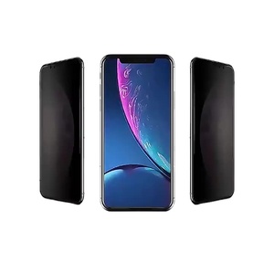 Verre trempé anti-explosion incassable 5D 9D grand arc bord noir pour iPhone 15 16 Pro Max Samsung A55 - Product Image 1