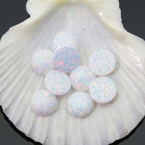 Prix de gros Cabochon à fond plat OP17 Pierres synthétiques - Product Image 2