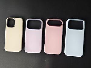 Biểu tượng tùy chỉnh sang trọng chống thả kim loại khung cho Iphone 17 Promax trường hợp rắn màu lỏng Silicone trường hợp điện thoại - Product Image 5