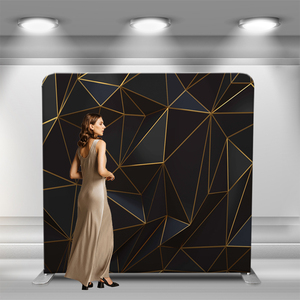 Tùy chỉnh chất lượng cao có thể gập lại Photo Booth <span class=keywords><strong>Backdrop</strong></span> đứng vải <span class=keywords><strong>Backdrop</strong></span> cho thương mại cho thấy đám cưới khung nhôm căng thẳng vải - Product Image 2