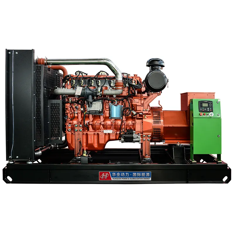 Genset gas brushless 200kW generatore di gas naturale o biogas list