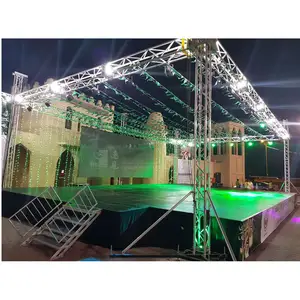 Outdoor Aluminum Portable Stage Adjustable Wedding Event Stage Platform Table Stage