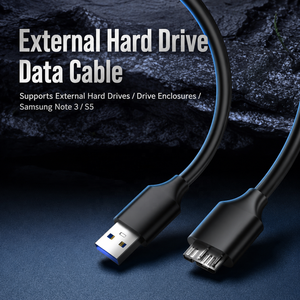 <span class=keywords><strong>USB</strong></span> 3.0 Type a 转 USB3.0 Micro B 公头适配器电缆 数据同步电缆 适用于外置硬盘 HDD 超高速电缆 - Product Image 4