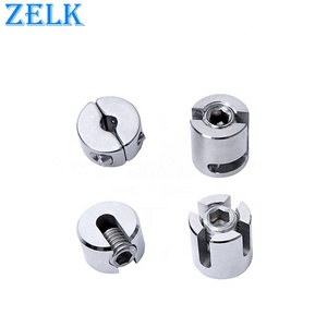 Penjepit Silang Tali Kawat Baja Tahan Karat (Setengah atau Melalui Benang) - Product Image 1