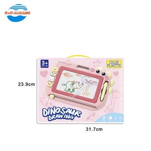 Penjualan terlaris mainan papan gambar magnetik mendidik desain dinosaurus dengan 3 warna - Product Image 6