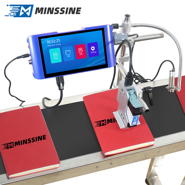 New 12.7mm Online Thermal Inkjet Printer Expiry Date Printer Industrial Printing Machine Portable Inkjet Printer