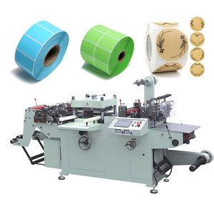 Macchina Automatica Rotativa da 350mm per Taglio e Fustellatura con Torretta per Etichette Adesive in Carta - Product Image 1