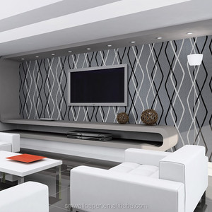 3D Modern süet duvar kağıdı kadife tasarım duvar kağıdı ruloları ev dekor akın duvar kağıdı - Product Image 3