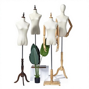 <span class=keywords><strong>Mannequin</strong></span> ajustable pour femme, demi-corps, pour magasin de vêtements, accessoires de vitrine, présentoir de robes de mariée, support de présentation de vêtements - Product Image 1
