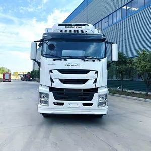 Iuzu ggga प्रशीतित ट्रक 6x2 10 टन फल ताजा दूध सब्जियां परिवहन बर्फ क्रीम - Product Image 3