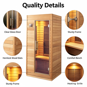 Cabina <span class=keywords><strong>de</strong></span> Sauna <span class=keywords><strong>de</strong></span> Lujo Personalizada <span class=keywords><strong>de</strong></span> Fábrica <span class=keywords><strong>para</strong></span> Proyectos <span class=keywords><strong>de</strong></span> Bienestar Residenciales y Comerciales con Servicio <span class=keywords><strong>de</strong></span> Diseño OEM - Product Image 5