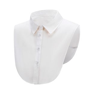 Vendita calda <span class=keywords><strong>di</strong></span> nuovo Design puro cotone bianco mezzo camicie colletto finto collo staccabile per la decorazione <span class=keywords><strong>di</strong></span> abbigliamento donna - Product Image 2