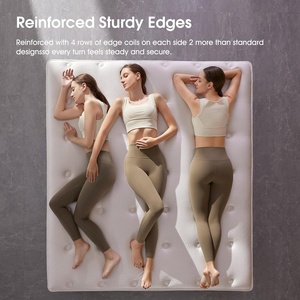 Tùy Chỉnh 7-12 Inch Lai Nệm Trắng Màu Xám Logo Vừa Có Thể Gập Lại Bông Bọt Dệt Kim Vải Ngủ Cũng Trẻ Sơ Sinh Vua Nhà - Product Image 4