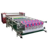 Nouvelle imprimante à plat rotative automatique à base d'huile pour sublimation multicolore, machine à calendrier pour rideaux