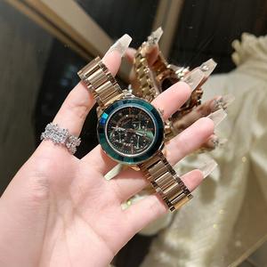 <span class=keywords><strong>Montre</strong></span> à quartz à grand cadran pour <span class=keywords><strong>femme</strong></span>, en acier inoxydable, best-seller <span class=keywords><strong>Amazon</strong></span>, design étudiant à trois aiguilles, pour la mode féminine - Product Image 2