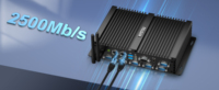 PC Industrial Integrado Sin Ventilador I7-8550U 6xRS232 DB9 COM 2x2.5G LAN 2xDDR4 64GB RAM 6xUSB Compatible con Win10/11/Linux Server
