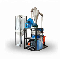 Polvere di PVC miller polverizzatore smerigliatrice PVC riciclare estrusore di plastica impianto di produzione di macchine