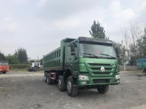 รถบรรทุกฮาวโอ 8x4 ยูโร 2 ดีเซล รถบรรทุกขนาดเล็กใหม่สำหรับงานเหมือง รถดัมพ์ 10 ล้อ รถบรรทุกเทท้าย 11-20 ตัน พวงมาลัยซ้าย กล้องมองหลัง 251-350 แรงม้า 6-8 ลิตร - Product Image 3