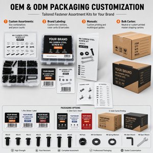 Kit Surtido de 169 Piezas de <span class=keywords><strong>Tornillos</strong></span> de Cabeza Hexagonal M6 con Arandela y Tuerca, Grado 10.9, Acero al Carbono, Óxido Negro, Juego de Pernos Métricos - Product Image 6