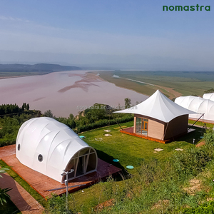 Стальной каркас, модульная палатка, домашняя спальня, ванна и гостиная для эко-лоджей, стальной каркас, домик для прибрежных лесов и горных курортов - Product Image 2