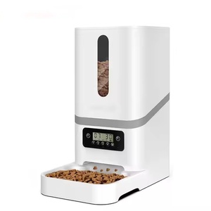 OEM tự động Cat Puppy <span class=keywords><strong>Feeder</strong></span> thép không gỉ Bát app-kiểm soát 10 bữa ăn kế hoạch mỗi ngày thông minh Dog Food Dispenser nhựa - Product Image 2