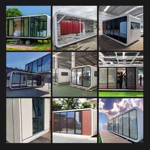 Modern Prefab Houses Apple Cabin Frame Pod <strong>Capsule</strong> Home Apple Office Cabin House Maison Apple - Product Image 2