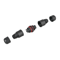 Usine Vente Chaude M16 M20 M25 IP68 Évalué Cuivre Nylon Connecteurs Étanches 2/3 Core Éclairage Serrure Solaire Adaptable LED Pilote