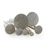 Forets diamantés électro-plaqués à tige de 3 mm/6 mm, outils de sculpture sur jade, tête de meulage pour bijoux, céramique, roche, fibre de verre, jade, agate