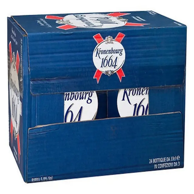 2021 yeni satış fransız kronenbourg 1664 blanc, kronenbourg Blanc 1664 24x33cl bira kutuları ve cam şişe 75cl satılık