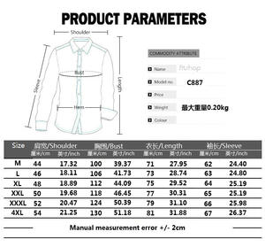 OEM Slim Custom camicia da uomo Social Men Dress camicie abbigliamento camicie a quadri stampate a pois per uomo Logo personalizzato completo tessuto - Product Image 5