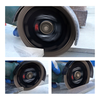 Mata Gergaji Berlian Sintered Kelas Industri, Didukung OEM, Lapisan Ti, 144 Gigi, Pemotongan Multiguna, Ukuran 115/125mm