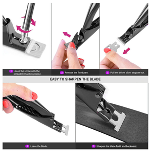 <b>U</b> Shaped <b>Nail</b> Tip Cutter Stainless Steel Manicure Scissors for False <b>Nail</b> Extension French Style Cutting - Product Image 3