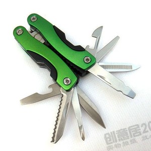 Multi Purpose Outdoor Folding Pliers AA3 <b>Small</b> Size Aluminum Alloy 14 Functions Survival <b>Tools</b> - Product Image 2
