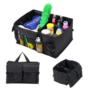 لطي المقعد الخلفي سيارة المنظم صندوق تخزين التمهيد سيارة جذع المنظم - Product Image 2