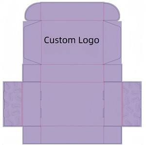 Biểu tượng tùy chỉnh hộp bưu phẩm bán buôn tái sử dụng sóng Hội Đồng Quản trị bao bì cho chăm sóc da gấp giấy vận chuyển hộp - Product Image 2