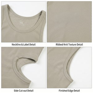 Custom Design Women Vest Coton Surdimensionn&eacute; Personnalis&eacute; <strong>De</strong> Haute D&eacute;contract&eacute; Quotidien Heavyweight Streetwear Vest for WoMen - Product Image 4