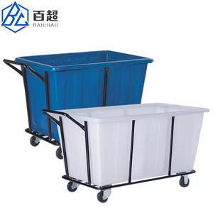 Groothandel Duurzame Industriële Reiniging <span class=keywords><strong>Trolley</strong></span> <span class=keywords><strong>Plastic</strong></span> Waskar Grote Witte Ziekenhuis Waskarren Met Wielen - Product Image 6