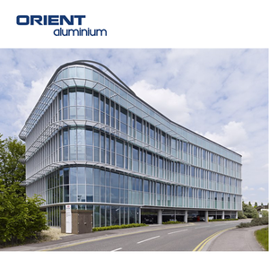 Mur-rideau en <span class=keywords><strong>aluminium</strong></span> haute performance, revêtement imperméable et <span class=keywords><strong>isolant</strong></span> thermiquement pour les extérieurs des bâtiments - Product Image 3
