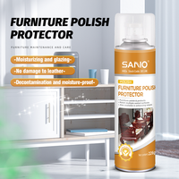 Nettoyant multi-usages pour meubles en spray pour bois, cuir, marbre et plastique - Solution de nettoyage et de polissage rapide