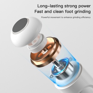 2022 New USB Rechargeable Foot Scrubber Hard Dead Skin Pedicure Foot <b>File</b> Professional Electric Foot Grinder Callus Remover - Product Image 4