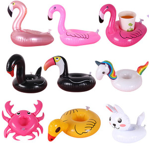 Chất lượng cao PVC Inflatable nước Coaster nổi uống cup chủ nệm không khí cho cup nổi các thiết bị đồ chơi dễ thương - Product Image 2