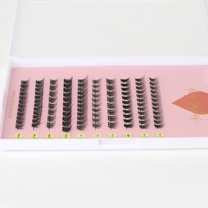 SP Lông Mi Bán Buôn C D Curl DIY Lash Nhãn Hiệu Riêng Cụm Trước Khi Cắt Phân Đoạn Lông Mi Kit Khối Lượng Người Quạt - Product Image 2